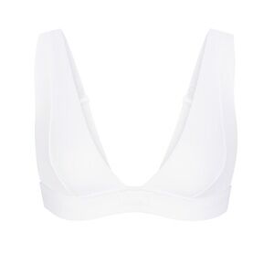 Skims Swim Plunge Top in Snow